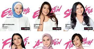The 10th edition of dewi remaja is set to air every saturday at 9 pm, starting october 26, on astro ria (ch 104) and ria hd (ch 123). 20 Finalis Pencarian Dewi Remaja 2018 2019 Personakan Bintangmu