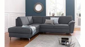 Sofa preston 3 sitzer stoff stone grau federkern 222 cm. Sit More Ecksofa Mit Federkern Wahlweise Mit Bettfunktion Und Bettkasten Cnouch