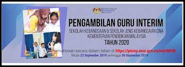 Baca juga contoh soalan temuduga guru interim. Pengambilan Guru Interim Sekolah Rendah Kpm Tahun 2020