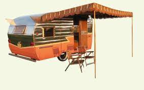 Where Do I Buy A Vintage Camper Awning Cecilia The Shasta Trailer Awning Vintage Travel Trailers Vintage Camper