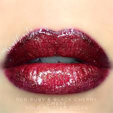 Black And Red Lipstick Ombre Holiday Spirit Lipsense Lip Look Red Ruby Black Cherry Lipsense Ombre With Gold Glitter Gloss Independent Lipsens Lipsense Senegence Senegence Lipsense