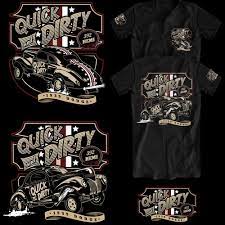 We have a huge selection of racing clipart ready to drop into your design. Drag Racing T Shirt Design For Quick And Dirty Race Car Needed Wettbewerb In Der Kategorie T Shirt 99designs