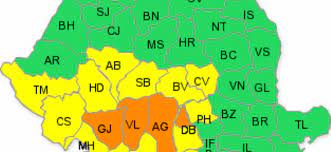 Situatia vremii pentru ziua curenta si urmatoarele zile in timisoara. Ploua Cu Lamai In Timis Cod Galben De Averse Si Vant