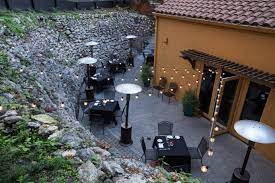 Old Stone Patio Patio Stones Spring Resort Patio