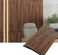 Amazon.com: Woody Walls Solid Wood Slat Wall Paneling, Each ...