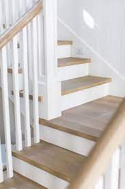 Engineered European Oak Light Wire Brush Light With Matte Oil Finish Interior Stairs Staircase Design Wood Interior Design