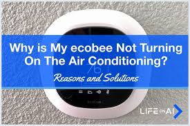 If your air conditioner still won't turn on, then i'm afraid that it's time to call in the professionals. Why Is My Ecobee Not Turning On The A C Life On Ai