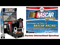 Ea sports nascar racing arcade game machine operator global vr nascar racing 2007 original video arcade game sales flyer ea sports. Nascar Racing Arcade Daytona International Speedway Arcade Driving Game Youtube