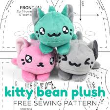 Check out our cat plush tutorial selection for the very best in unique or custom, handmade pieces from our shops. Free Pattern Friday Kitty Bean Plush Choly Knight