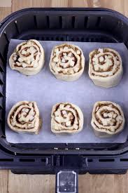 It is simply mixed with the heavy cream. Air Fryer Apple Cinnamon Rolls Easy Recipe Miss In The Kitchen