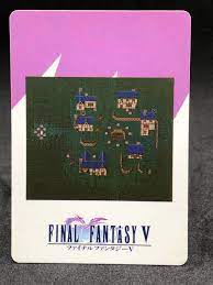 Lix Town Village Final Fantasy V Square Trading Card TCG 1992 No.137 Japan  | eBay