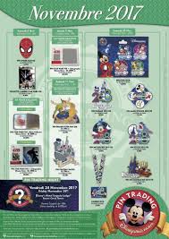 Disneyland Paris Pin Release November 2017 Disney Pins Sets Disney Trading Pins Disney Pin Collections