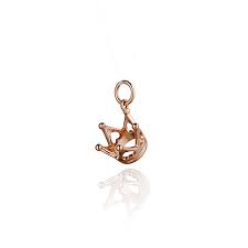 Check out our gold crown charm selection for the very best in unique or custom, handmade pieces from our charms shops. Jem His True Queen Rose Gold Crown Charm Steff Jewellery