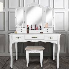If you have any questions about your purchase or any other product for sale, our. House Of Hampton Vanity Set With 10 Hollywood Led Light Bulbs Makeup Table With Stool And Mirror 6 Organization 8 Drawers Dressing Table For Bedroom Black Reviews Wayfair