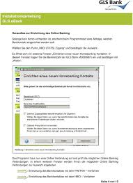 Bestil afhentning af pakker online. Installationsanleitung Gls Ebank Pdf Free Download