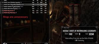 Playerenchantobject spawns an object with specified enchantments example: The Elder Scrolls V Skyrim Max Fortify Enchanting Alchemy Smithing