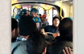 Risultati immagini per polizia su tram 4 torino