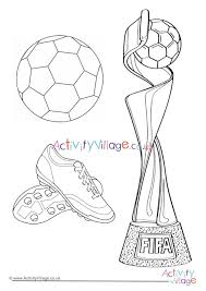 Make a fun coloring book out of family photos wi. Women S World Cup Trophy Colouring Page