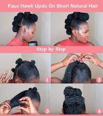 Enjoy black updos with a tribal touch 40 Elegant Natural Hair Updos For Black Women Coils And Glory