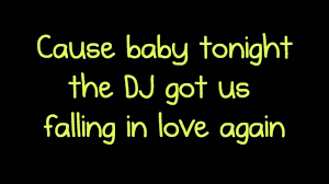 Dj Got Us Falling In Love Usher Lyrics Ft Pitbull Youtube