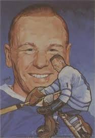 Legendary Rivals Hockey Print NHL Johnny Bower Signature COA On Back Of  Frame