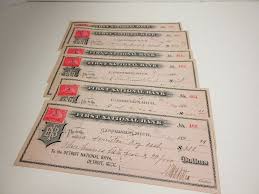 Details About Lot Of 8 Vintage 1890 91 Elizabeth Nj First National Bank Cancelled Checks Bank Check Revenue Stamp Things To Sell