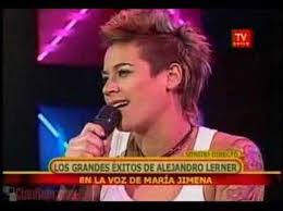 Cantante, compositora, actualmente conductora en conecta2 y sabores y zona de estrellas en @zonalatina contacto. Maria Jimena Pereyra Exitos De Alejandro Lerner Youtube