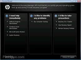The hp cloud recovery download tool allows you to download recovery software to a usb drive. Descargar Hp Recovery Manager 5 5 2202 Para Windows Filehippo Com