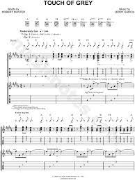 This product is available worldwide. Grateful Dead Touch Of Grey Guitar Tab In B Major Download Print Sku Mn0062344