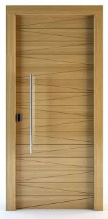 Porte D 39 Entree X2f Battante X2f En Bois Massif Gortyna Block95 Modern Wooden Doors Wooden Doors Interior Door Design Interior