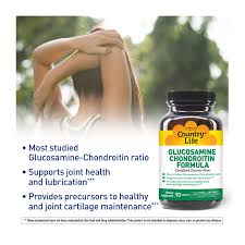 Glucosamine Chondroitin Formula Supplement | Joint, Mobility Health –  Country Life Vitamins