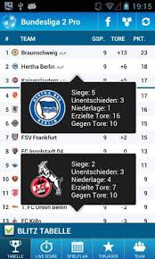 Bundesliga 2 Pro V2 9 34 Requirements Android 1 6 Overview Bundesliga 2 Pro Standings Schedule Livescore Notifications Topscorer App Scores Visiting