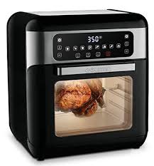 Gourmia Gaf678 7 Qt All In One Digital Free Fry Air Fryer Oven With Dehydrator Rotisserie Oil Free Healthy Cooking 10 Cook Mo In 2020 Oven Cooking Stores Cooking