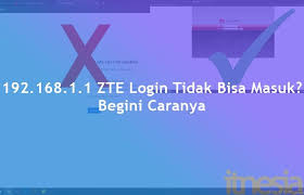 (zte / zxv10) (routercheck support helps to solve your common router when a router is brand new, the password is set to a default value so that you can log in. 192 168 1 1 Zte Login Tidak Bisa Masuk Begini Caranya Itnesia