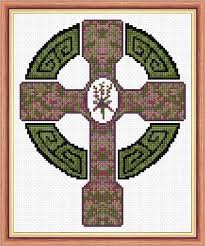 5 out of 5 stars. Celtic Cross Scottish Heather 14 Count Mini Cross Stitch Kit
