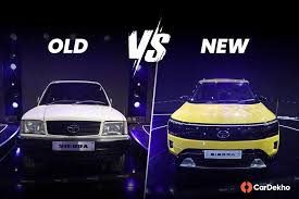 Tata Sierra Old vs New Image Comparison ...