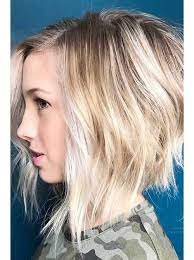 Short bob for round face. Pin On Mama Haircuts