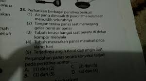 Oleh karena pengaliran fluida melibatkan pengangkutan masa, maka selama pengaliran fluida bersentuhan dengan permukaan bahan yang panas, suhu fluida akan naik. Perpindahan Panas Secara Konveksi Terjadi Pada Nomor Brainly Co Id