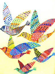 Pin By Highland Heritage Homeschool On Birds Gond Painting Bird Art Art Projects