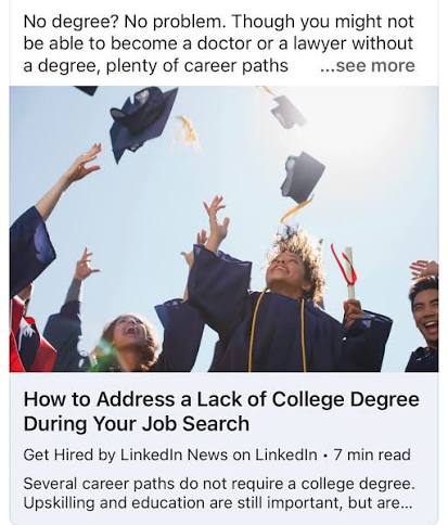 These 13 positions don't require a college degree, offer good pay and  career stability, and aren't at risk of replacement by AI. See link below  ⬇️ bit.ly/46wDdVa
