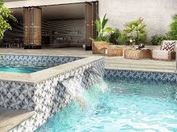 This is the time of year when all true tile geeks sit down and compare notes on the emerging design trends: Welcome 2020 Pool Remodel Pool Tile Designs Waterline Pool Tile