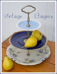 Diy Vintage Etagere Etageren Selber Machen Diy Sachen Basteln Mit Alten Buchern