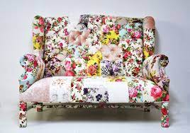 Seamless turquoise japanese art deco floral waves pattern vector. Pink Fever Wing Patchwork Sofa Patchwork Sofa Patchwork Furniture Home