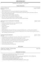 banquet supervisor resume sample