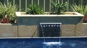 We use standard 1½ fittings in our units but larger fittings can be installed per customers request (fees may apply) we do not supply tubing with these units. 37 Swimming Pool Water Features Waterfall Design Ideas Designing Idea