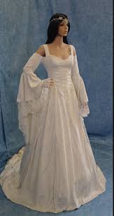Details include velvet sleeves, silk accents and beaded trim work. Buy Elvish Style Wedding Dresses Cheap Online