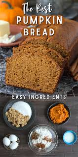 Pumpkin Bread Bread Recipes Sweet Dessert Recipes Easy Pumpkin Bread Easy
