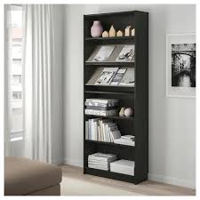 Billy Bottna Bookcase With Display Shelf Black Brown Beige 31 1 2x11x79 1 2 Ikea Display Shelves Display Shelves Ikea Shelves