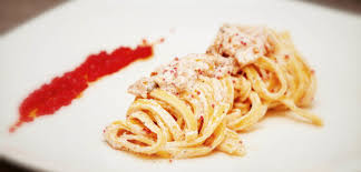 Tagliolini al salmone e panna. Tagliolini Panna E Salmone Con Uova Di Lompo Padelle Volanti