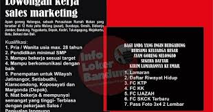 Pelamar yang lolos seleksi administrasi akan diberitahu melalui email atau telepon resmi. Lowongan Kerja Ayam Goreng Nelongso Bandung Januari 2020 Info Loker Bandung 2021